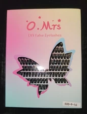 3pc set Natural Look DIY False Extension Eyelashes,266 per Box, 9mm - 16mm