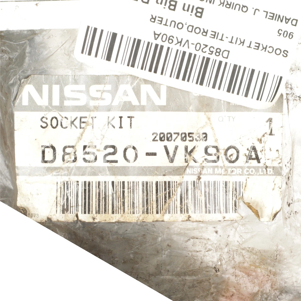 Extremos de varilla de dirección OEM 1998-2004 Nissan Frontier Xterra NUEVO D8520-VK90A Foto 4 de 4