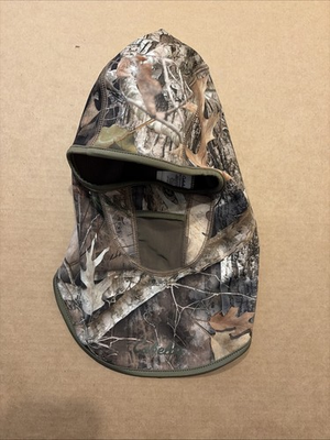 #ad Cabelas Lightweight Gore Tex Windstopper Kanati Camo Balaclava One Size $22.00