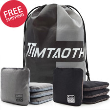 Cornhole Bags Set of 8 Dual Sided Regulation Professional Corn Hole Bean Bag