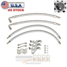 Dually Valve Stem Extenders Kit Stainless Steel Braided Valve Stem Extension Dually Valve Stem Extenders Kit Stainless Steel Braided Valve Stem Extension