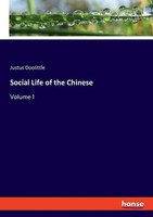 Social Life Of The Chinese Justus Doolittle