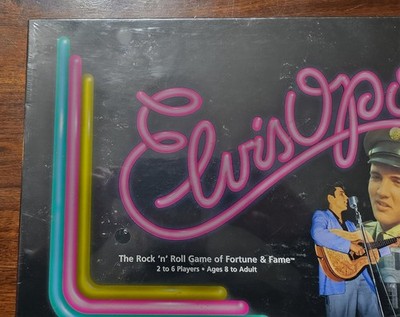VTG 1995 Elvisopoly MONOPOLY Elvis Presley Ed. Rock 'N' Roll Board