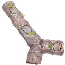 Tree Cat Tunnel Trunk Maze Toy Interactive Pattern Kitten Toys Grey