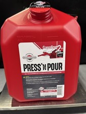 2.5 GAL Gas Can Press 'n Pour