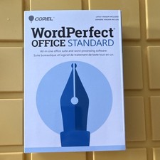 Corel WordPerfect Office Standard Office Software Suite English French