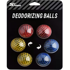 Sufuny Shoe Odor Eliminator Ball -Sneaker Deodorizers Balls 6 Pack 