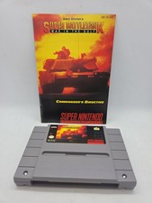 Super Battletank: War in the Gulf (Super Nintendo SNES) Original & Manual Tested