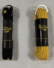 Dr. Martens Air Wair 2 Pack Black With Hearts  Yellow Laces 140cm