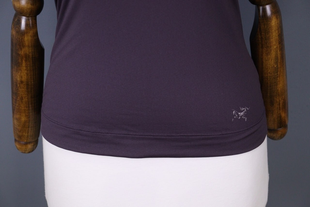 ARC'TERYX Top Arcteryx viola manica corta strato base taglia S