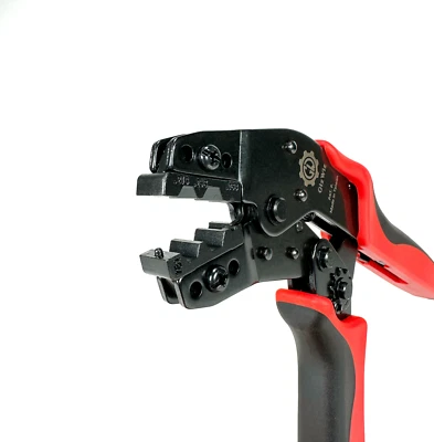 GIZWIZ MINI Ratchet Crimp Tool for RG58, 59, 62 N Type F Type TNC BNC SMA PL259