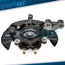 Front Left Steering Knuckle+Wheel Hub Bearing for 2003 2004-2008 Toyota Corolla