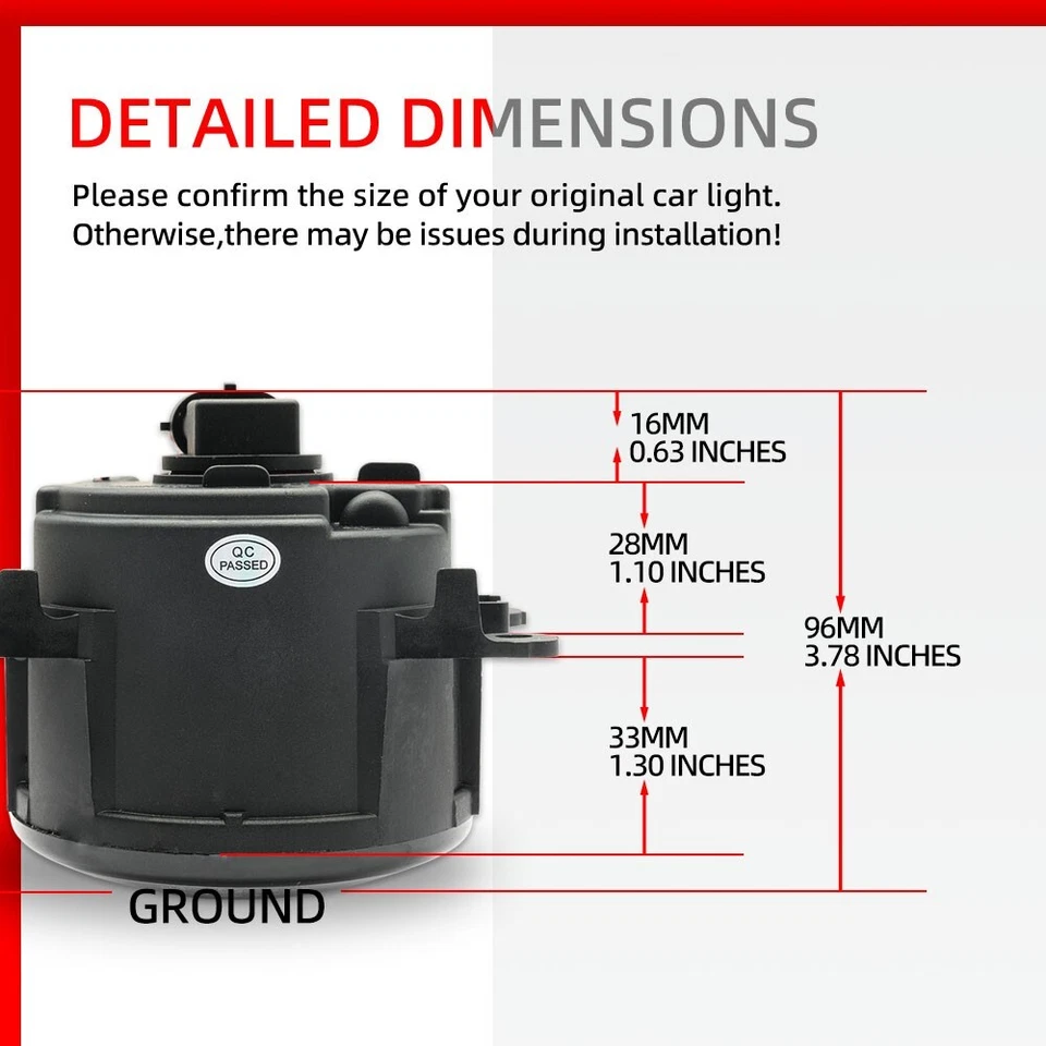 Luz de neblina LED branca anel halo DRL para Alfa Romeo Giulia Stelvio 159 Brera - Imagem 4 de 4