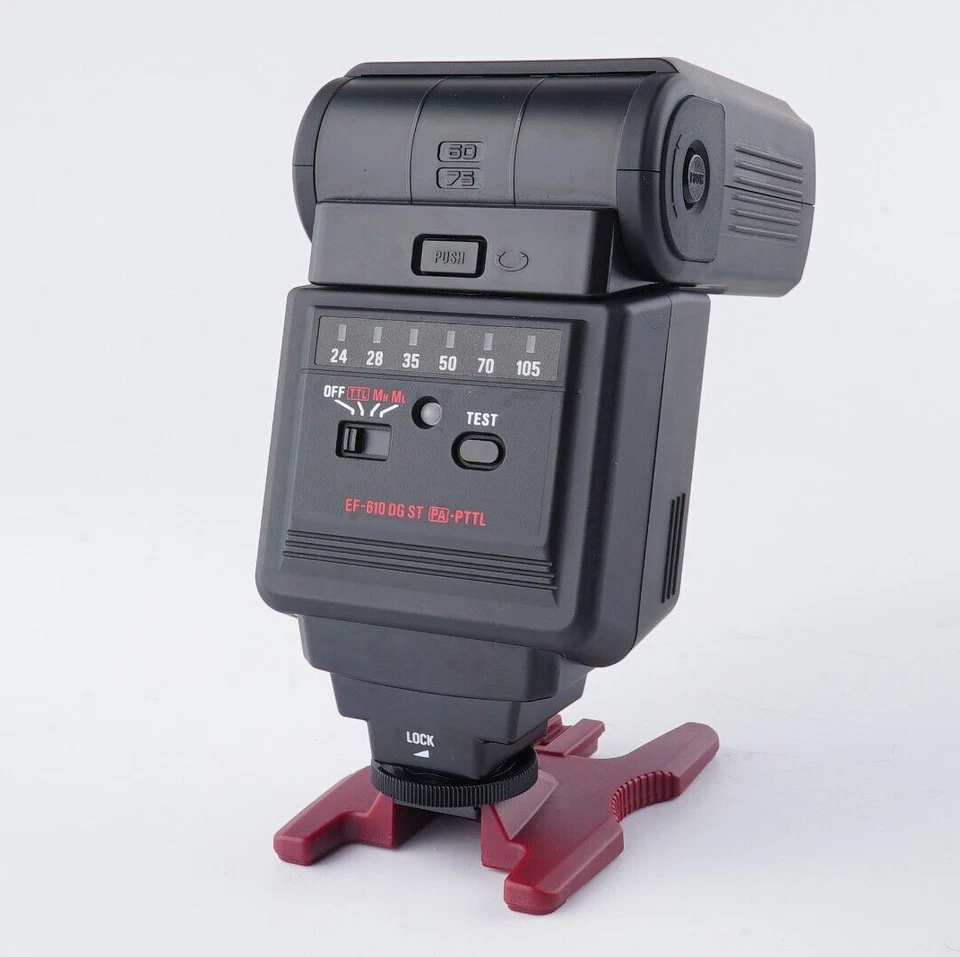 NEAR MINT SIGMA EF-610 DG ST Flash Unit for Pentax w/case From JAPAN - Image 3 of 4