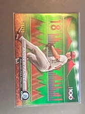 2024 Bowman Chrome Scouts Top 100 Green Refractor ANDREW PAINTER 76/99