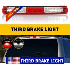 For 1997-2003 F150 Heritage Red/Clear Lens Third LED 3RD Brake Cargo Lamp Light