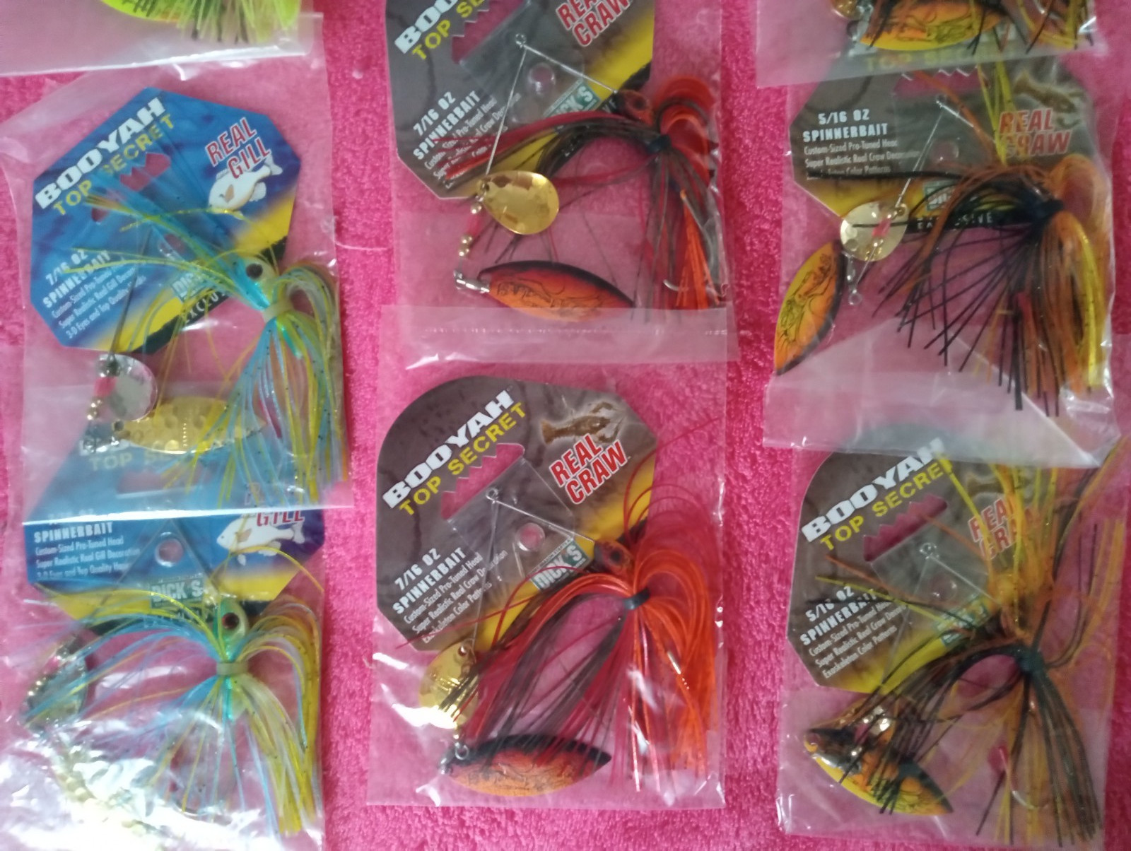 booyah spinnerbait lot of 24 lures  - Image 3
