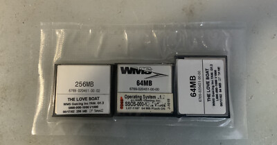 WMS WILLIAMS BB1 DOUBLE SCREEN SLOT MACHINE SOFTWARE SET - THE LOVE BOAT