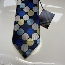 NWT Polka Dots Neck Tie  Hanky Steven Land   NEW Collection Hi-DENSITY