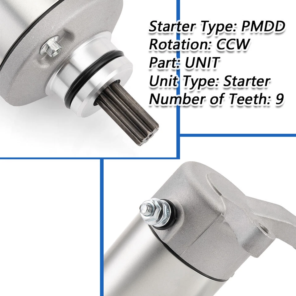 Arranque para Cagiva Raptor 650 2001-2005 / 650 es decir 2005-2007 31100-19F00 SMU0205 Foto 3 de 4