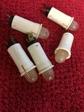 32-2217T LEECRAFT VCC INDICATOR LIGHTS CLEAR125V 1/3W 5 PCS