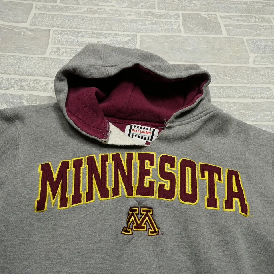 Suéter DE COLECCIÓN Minnesota Gophers Adulto Pequeño Pie Armario Edición Equipo Ropa Foto 2 de 4