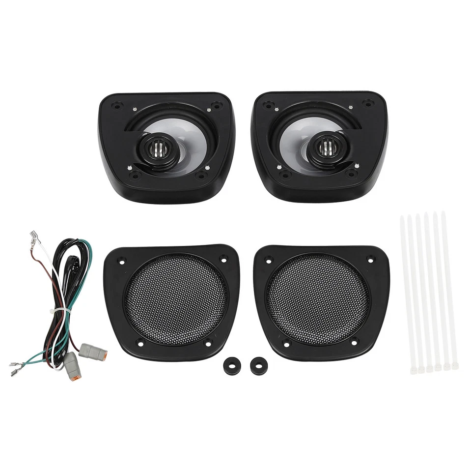 Kit de altavoces de carenado inferior de audio para Harley Touring Electra Glide FLHT 2006-2013 Foto 3 de 4