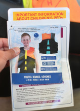 Hyperlite Wake Model: 3237 Flotation Aid Paddling Vest Size: Youth