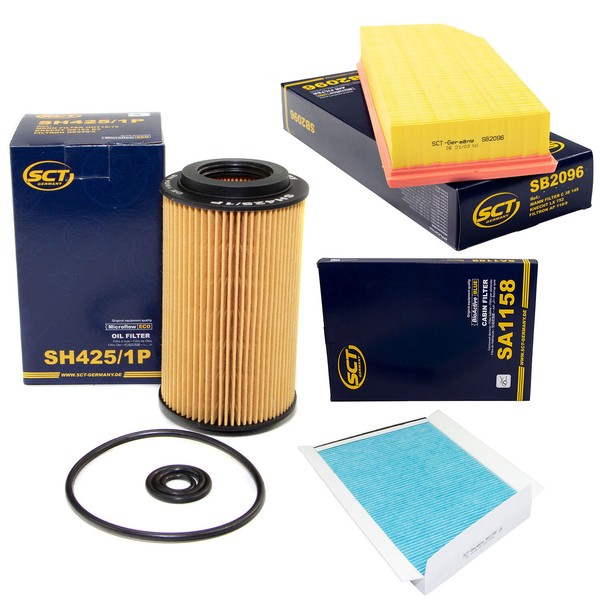 Inspektionspaket Filterset SCT FüR Mercedes C-Klasse W203 CL203 S203 CLK C209-image