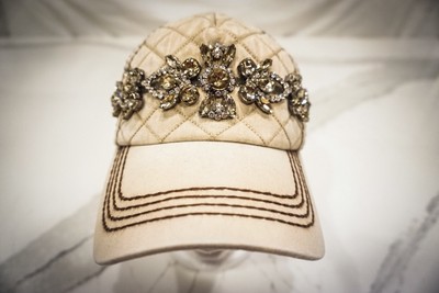 rhinestone ball cap