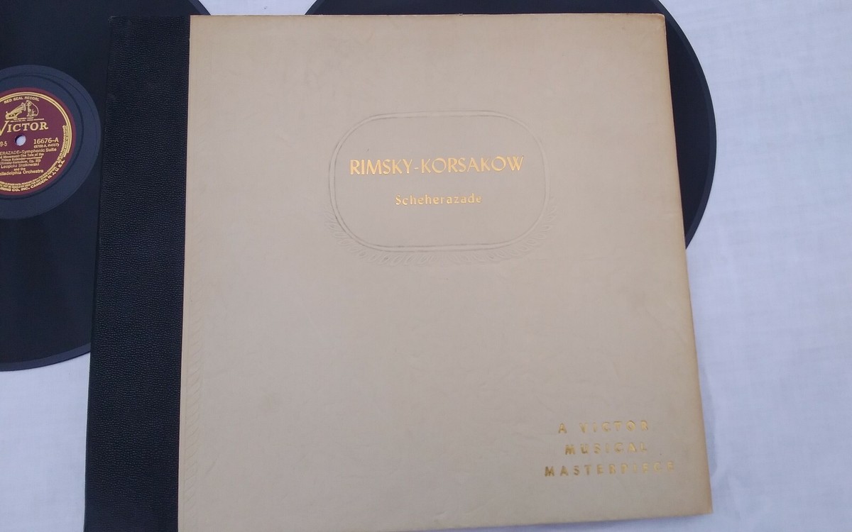 SHAKESPEARE PRESIDENTⅡ 1981 Rimsky-Korsakov 78rpm 12-inch Set Victor Records #DM-269