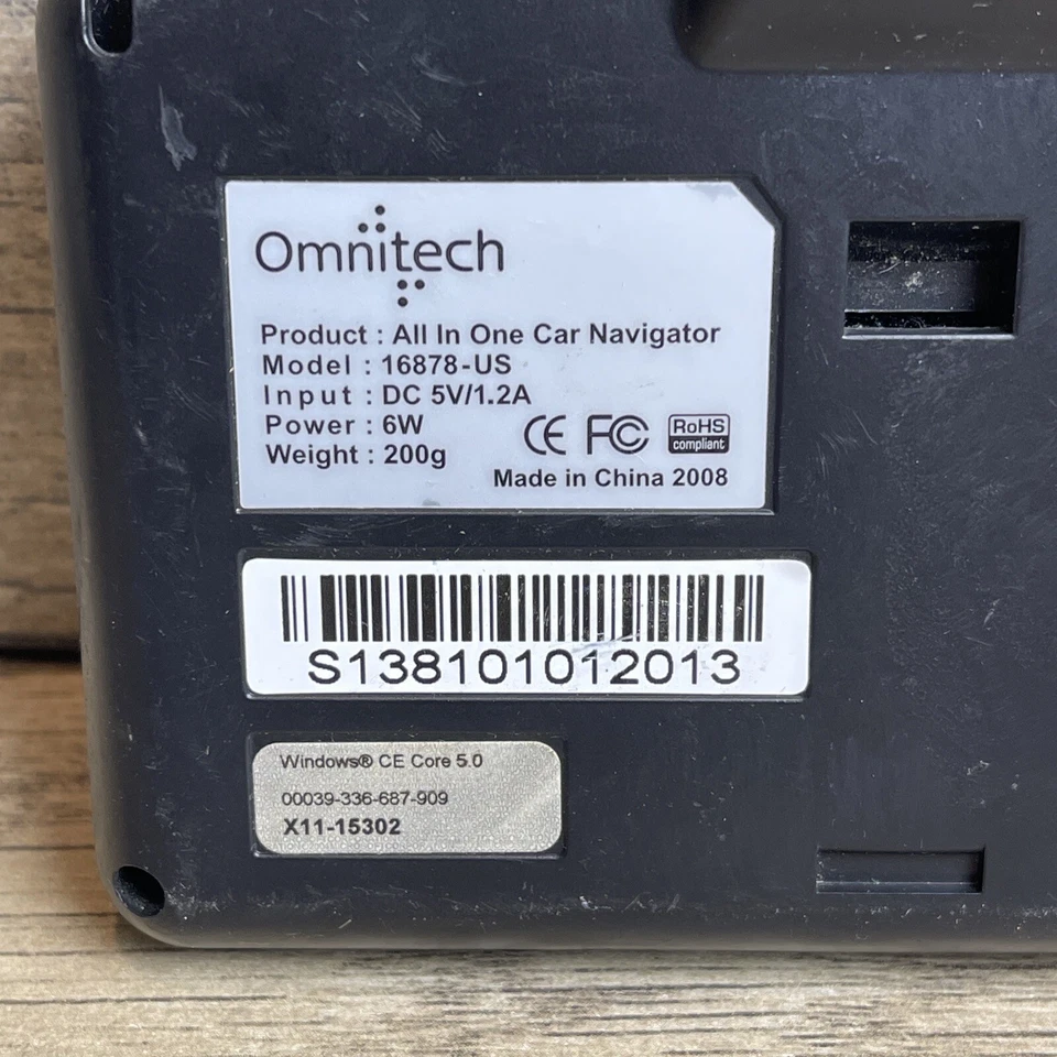 Omnitech 16878-US Car Navigation GPS - Image 3 of 4