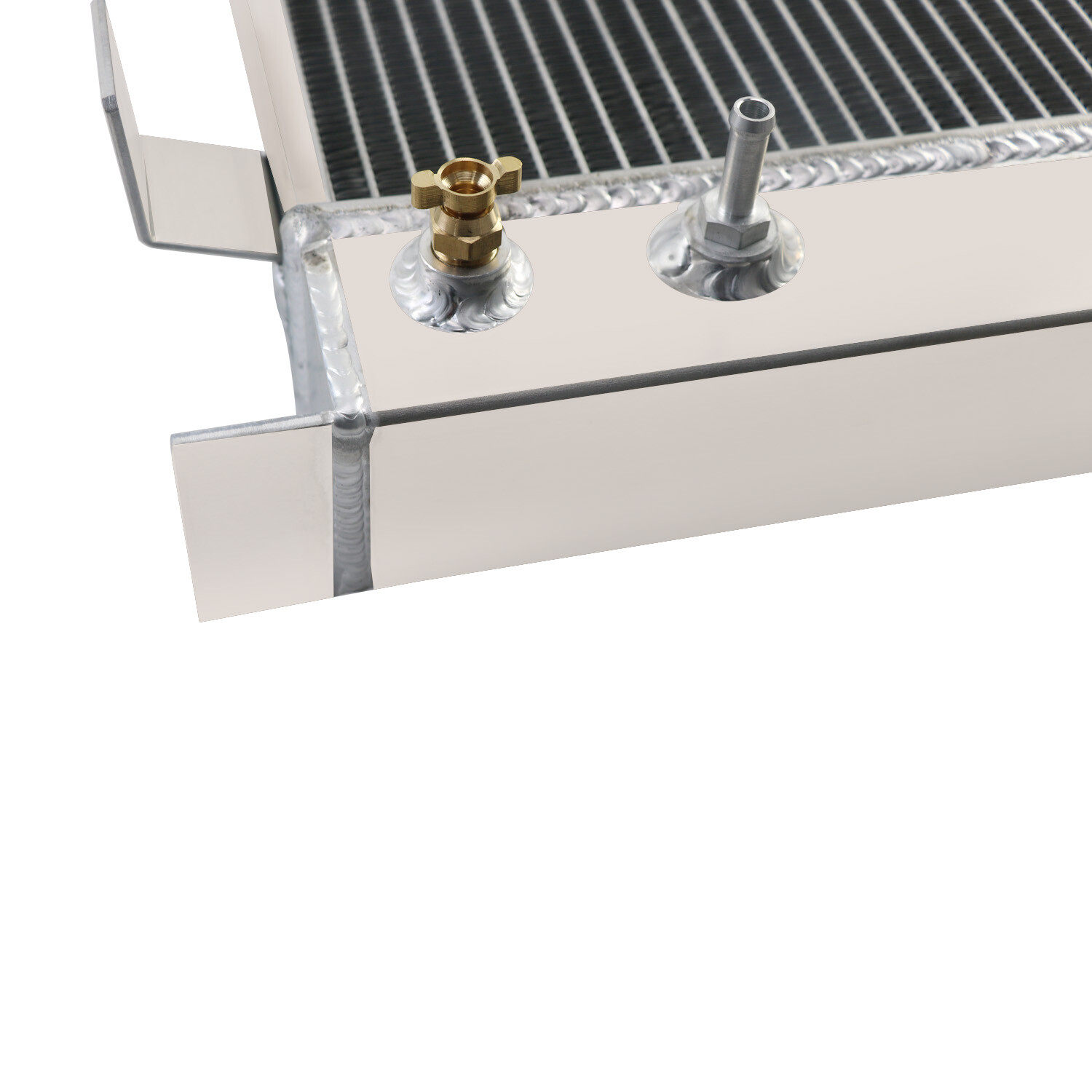 Aluminium Radiator Shell Assembly 3 Row Aluminum Radiator For 1932 Ford Model Grille Shells HI-BOY Chevy ...
