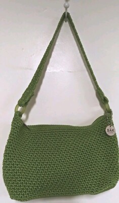 The Sak Original, Light Green, Crocheted Purse | eBay display picture 1
