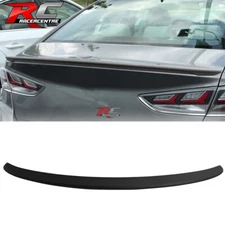 Fits 18-19 Hyundai Sonata OE Style Rear Trunk Spoiler Wing ABS Unpainted Black