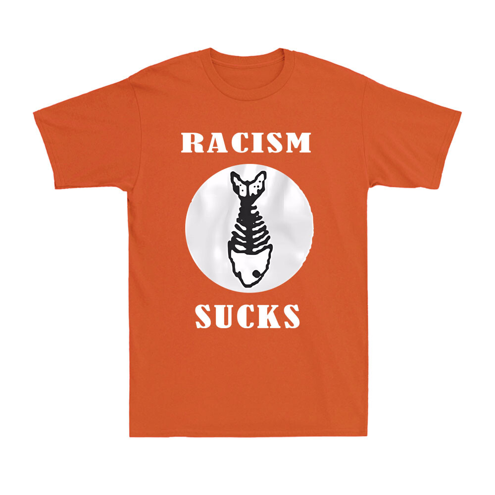 Vintage 90s Fishbone Racism Sucks Alternative Rock Classic Men's T-Shirt