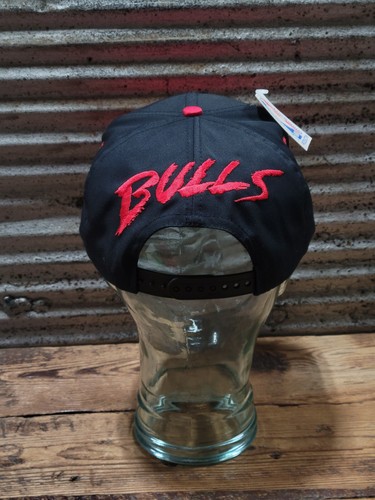 Vintage NOS 90s Chicago Bulls Signature Team NBA Snapback Hat Cap 1990s Jordan - Picture 6 of 13