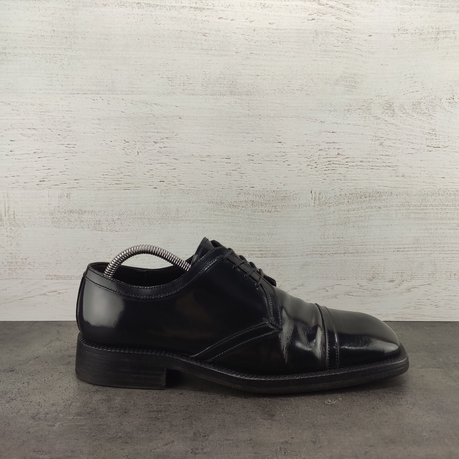 Men's Prada Vintage Square Toe Oxford Shoes Size UK 9 | eBay