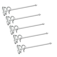 5X WendelrüHrer RüHrquirl ø130X600Mm Dewepro M14-Gewinde MöRtelrüHrer Bauquirl