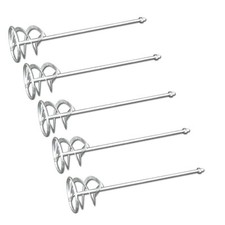 5x Wendelr&uuml;hrer R&uuml;hrquirl &oslash;130x600mm DEWEPRO M14-Gewinde M&ouml;rtelr&uuml;hrer Bauquirl