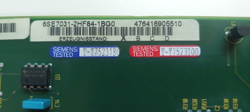 1PC USED 6SE7031-2HF84-1BG0 +6SE7031-5EF84-1BH0 - Picture 2 of 4