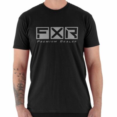 NWT FXR Performance Men's Helium T-Shirt Black and Gray sz L