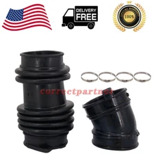 Set 2 Air Intake Hose Tube Duct Boot Fits:Infiniti FX35 2003-2008 3.5L VQ35DE US