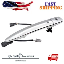 Front Exterior Chrome Door Handle Left LH for 2009-2014 Nissan Murano Maxima