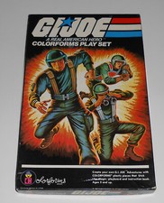 Vintage 1982 Colorforms GI Joe Play Set In Box Gi Joe Childrens Toy 1980s Army