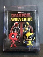 Custom Deadpool and Wolverine Funko Pop Acrylic Case Display - # 1