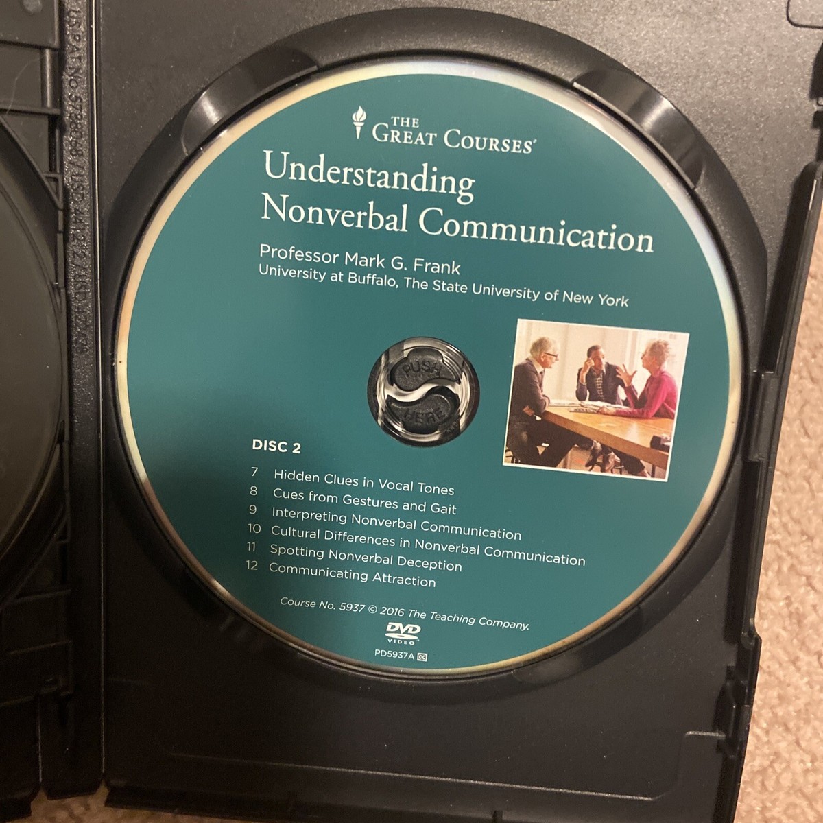 Understanding Nonverbal Communication by Mark G. Frank (2016, DVD