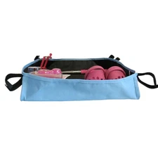Light Blue Under Seat Storage Basket for Bugaboo Cameleon 1 2 3 & Frog Strollers