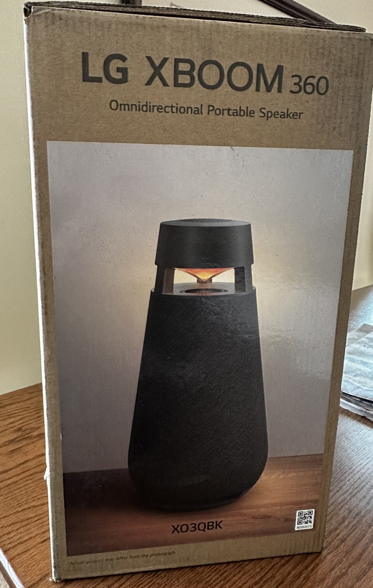 LG Xboom 360, Black Portable Speaker | eBay