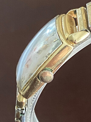 VINTAGE MEN'S LORD ELGIN WRIST WATCH, CAL. 559, KEEPING TIME, 21